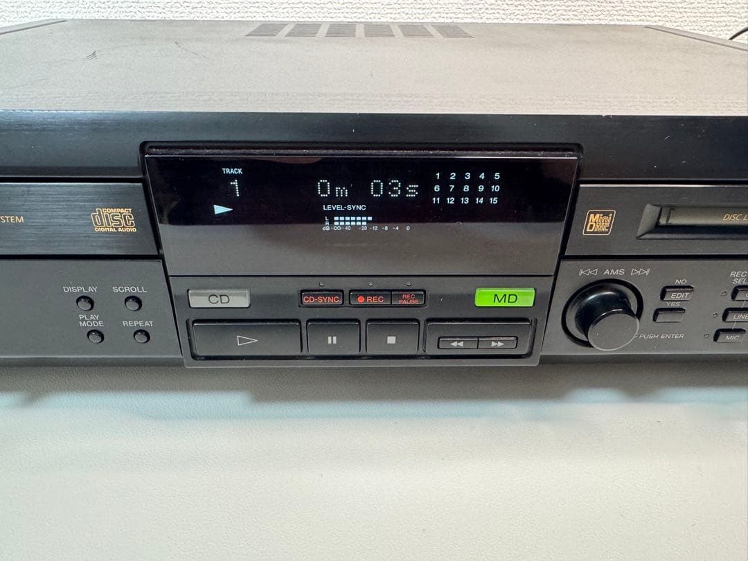 SONY MXD-D1 MD/CDデッキ