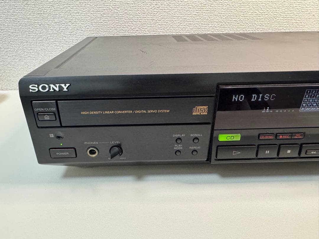 SONY MXD-D1 MD/CDデッキ