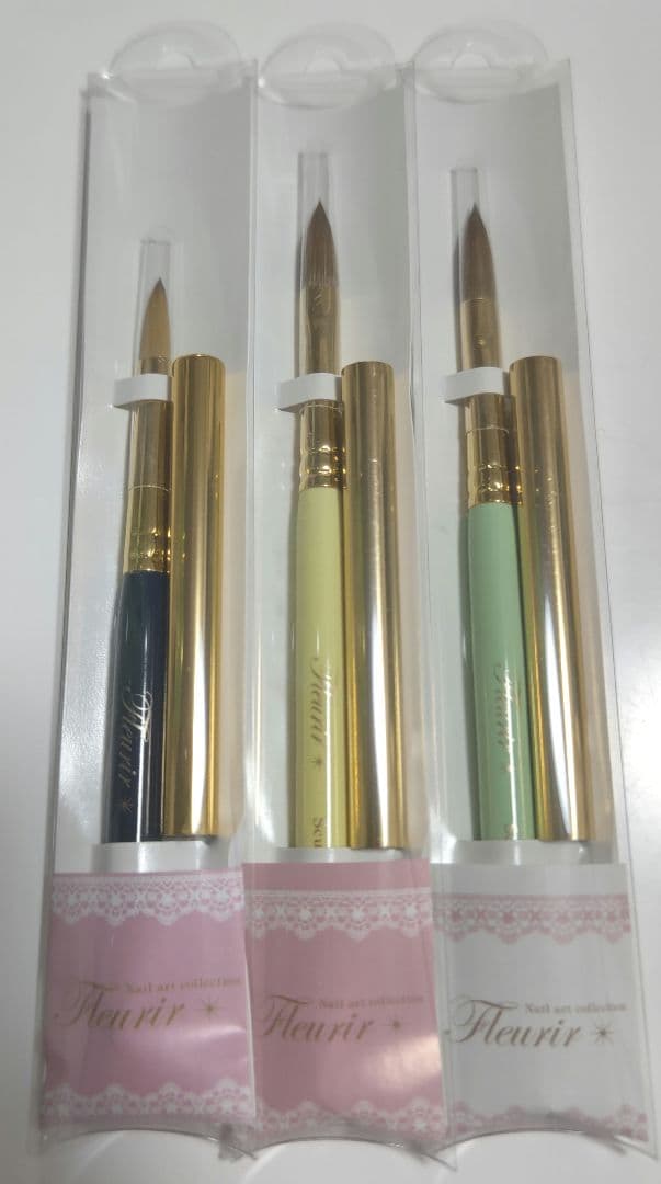 フルーリア スカルプチュアブラシ３種類３本