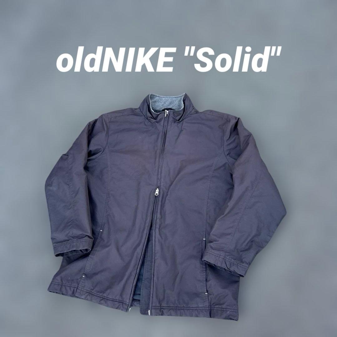 ソリッド Wファスナー 海外規格 NIKE 中綿ジャケット 2001年製