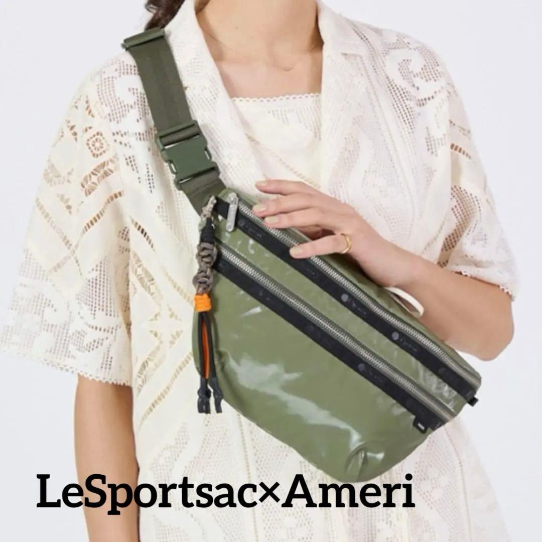 の*。様 【LeSportsac×Ameri】DX BELT BAG W/CHR
