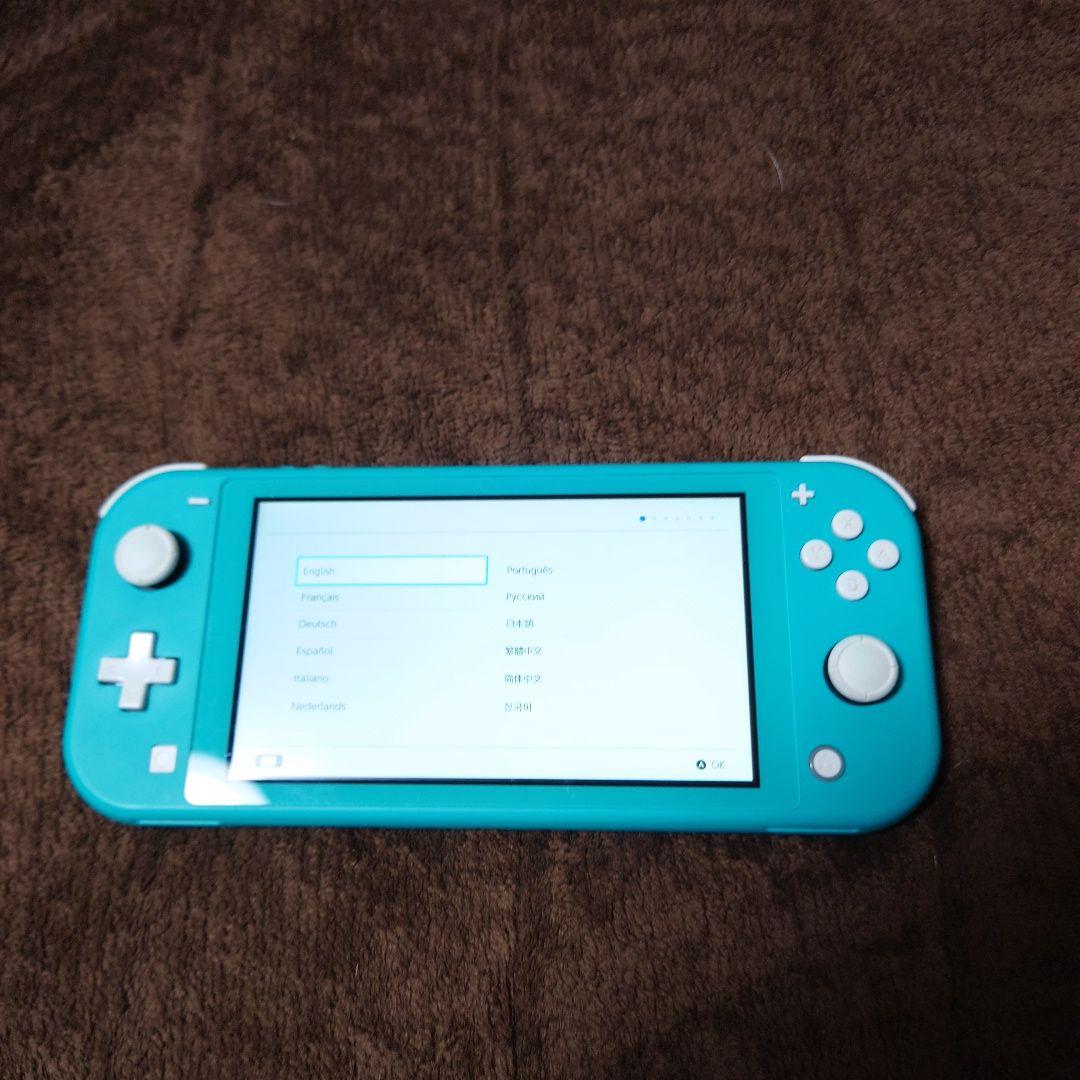 Nintendo Switch Lite ターコイズ 本体 充電器ケース付き