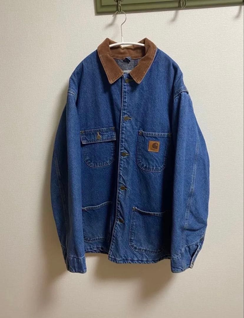 USA製 Carharrt チョアコート デニムジャケット