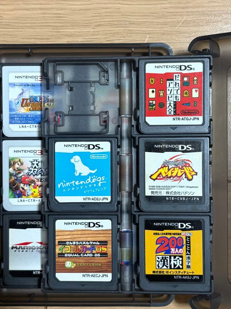 動作確認済 ニンテンドー 3DS DS カセット ソフト 22個セット ケース付