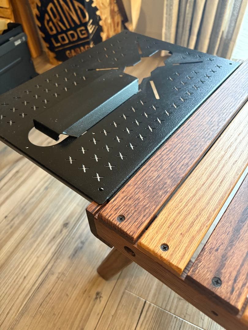 ハレテーブル　BX+五徳+通常アイアンプレート　日昇セット