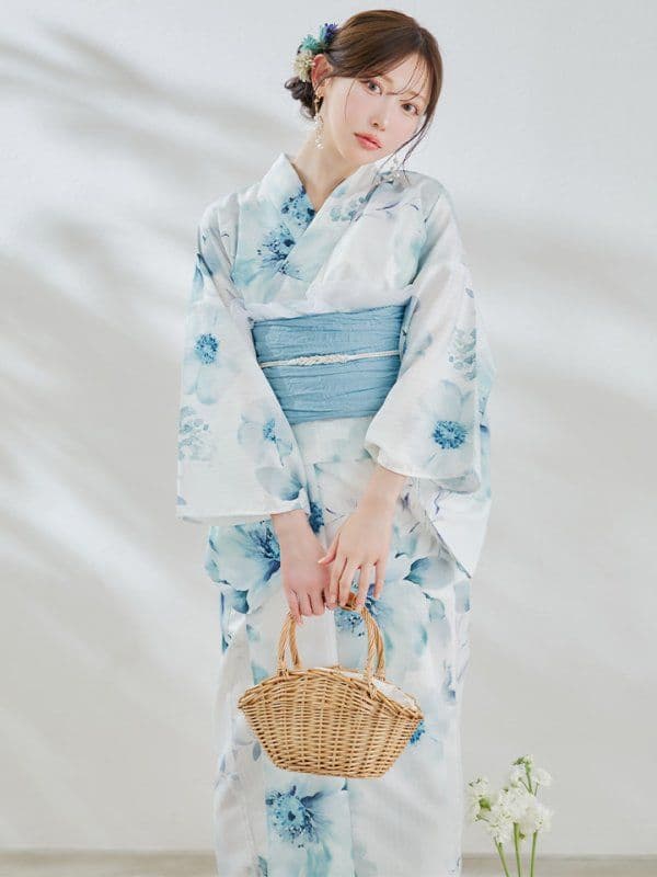 Sugar nine セパレート水彩フラワー浴衣