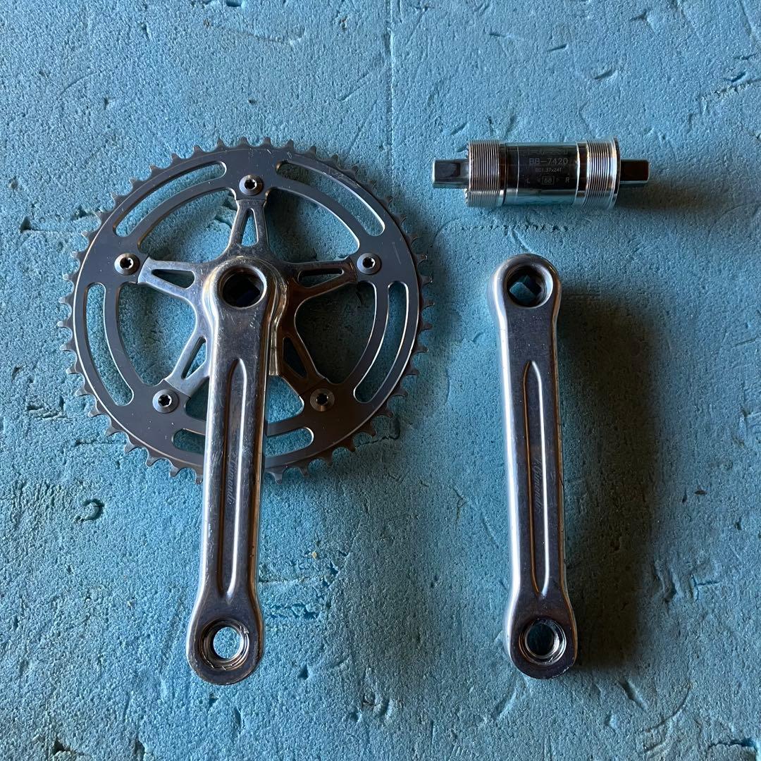 FSA f.gmondi ピストクランクセット BB付き