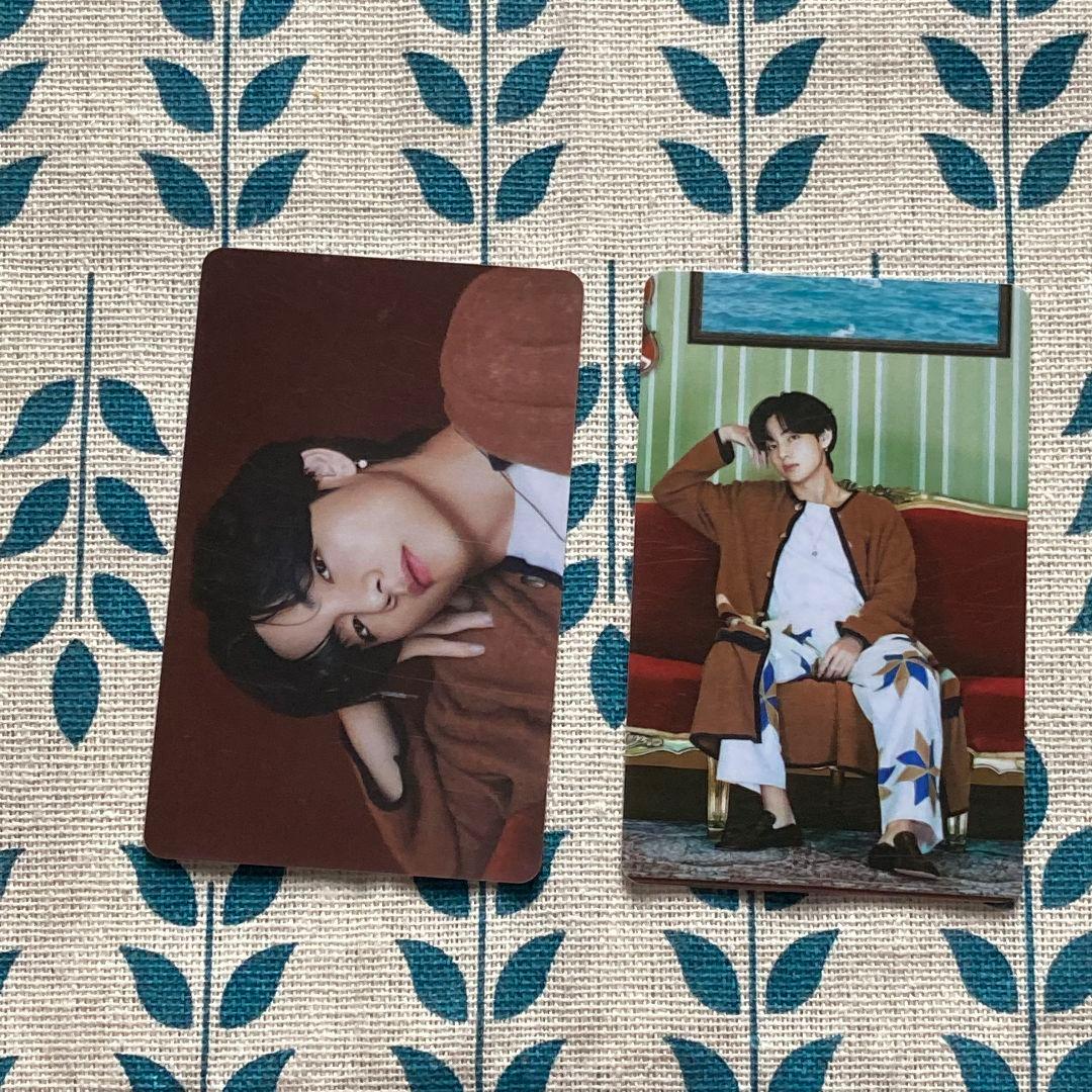 BTS テヒョン ラキドロ BE 未公開 トレカ2枚