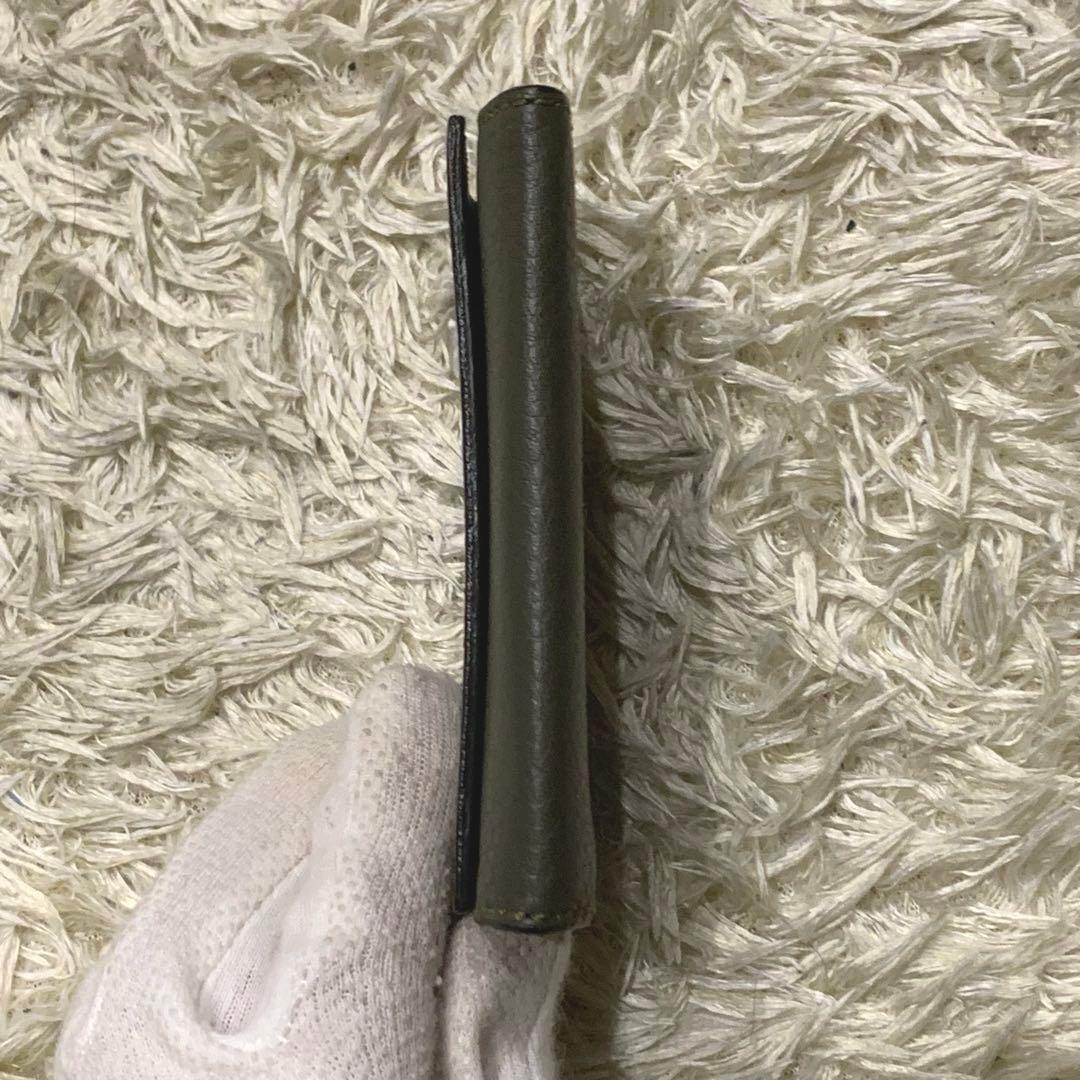 未使用級✨Briefing Felisi 名刺入れ ダブルネーム コラボ カーキ