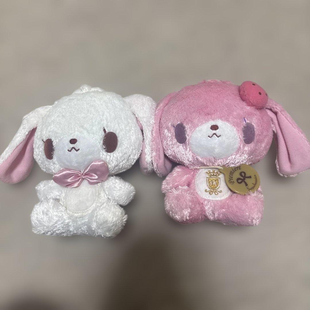 シュガーバニーズ　ぬいぐるみ　2個セット　平成レトロ
