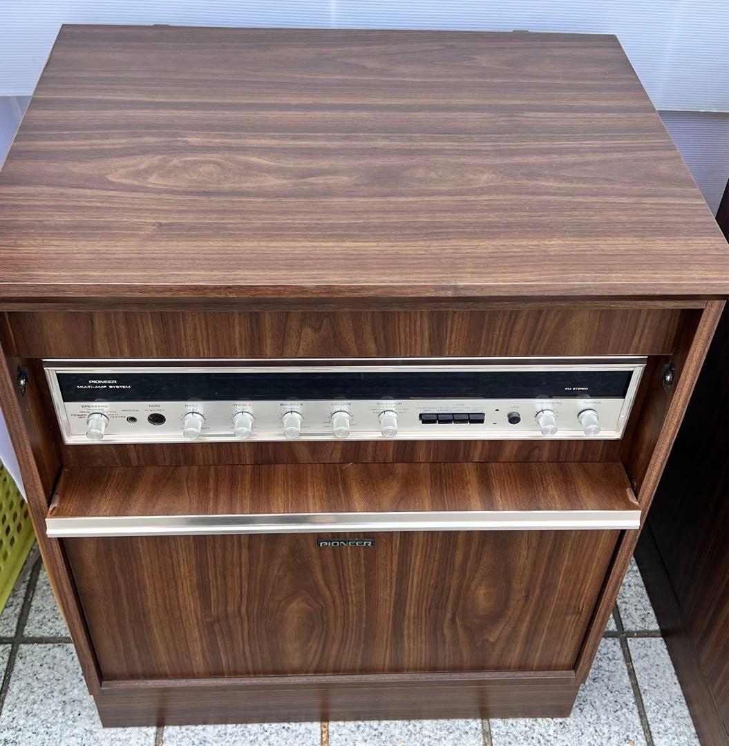 Pioneer S-88 アンプ レコード リモコン無し　年代物 本体　家電