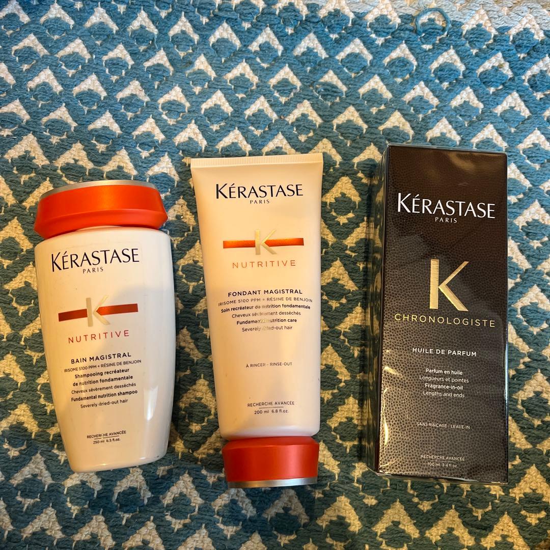 【新品】ケラスターゼ　シャンプー　トリートメント　３点セット