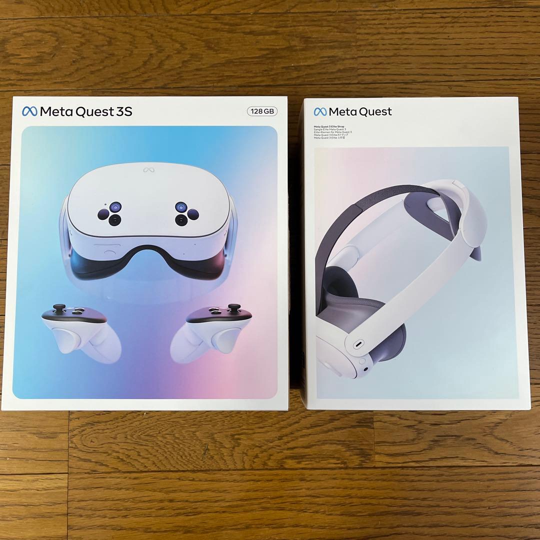  Quest 3S 128GB ，Elite Strapセット販売