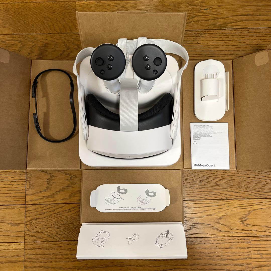  Quest 3S 128GB ，Elite Strapセット販売