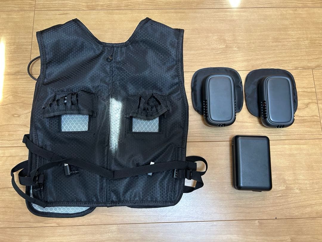 クールベスト 冷却機能付き 黒