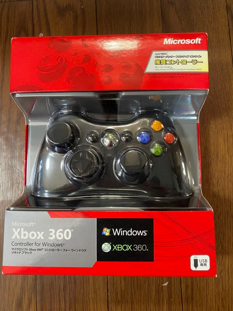 【未開封】マイクロソフトXbox360コントローラーフォーウィンドウズ