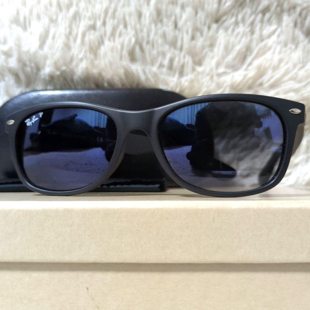 極美品 付属品完備 Ray-Ban RB2132-F 601-S/78 艶消し黒