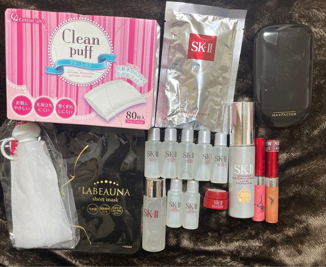 SK-IIまとめ売りステムパワーリッチクリームリキッドファンデなど　サンプル付