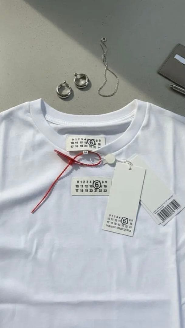 MM6 Maison Margiela ナンバリングロゴT