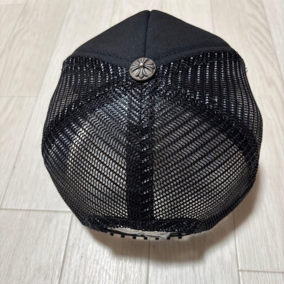 クロムハーツ　Chrome Hearts ブラック メッシュキャップ　4CH11