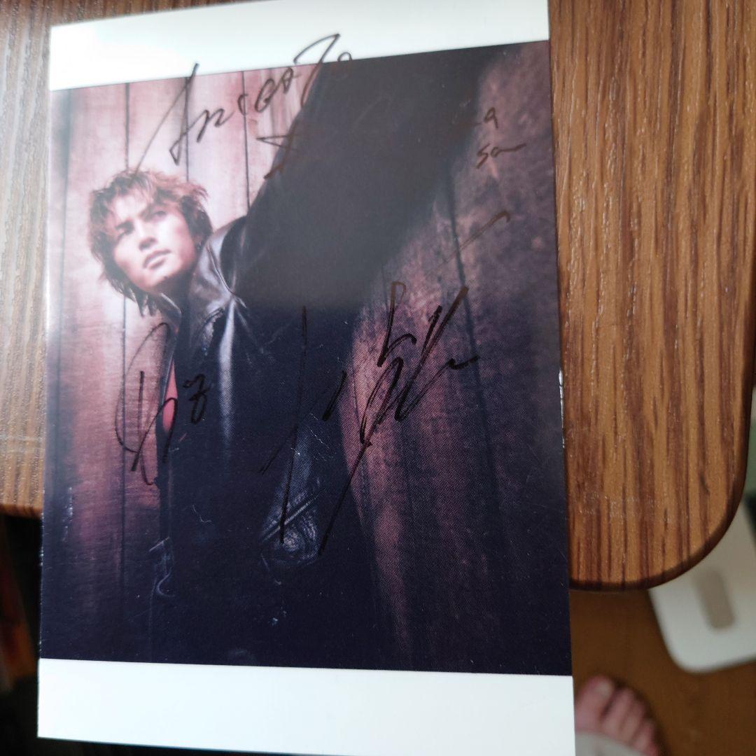 YUIさん専用　B'z 稲葉さん直筆サイン