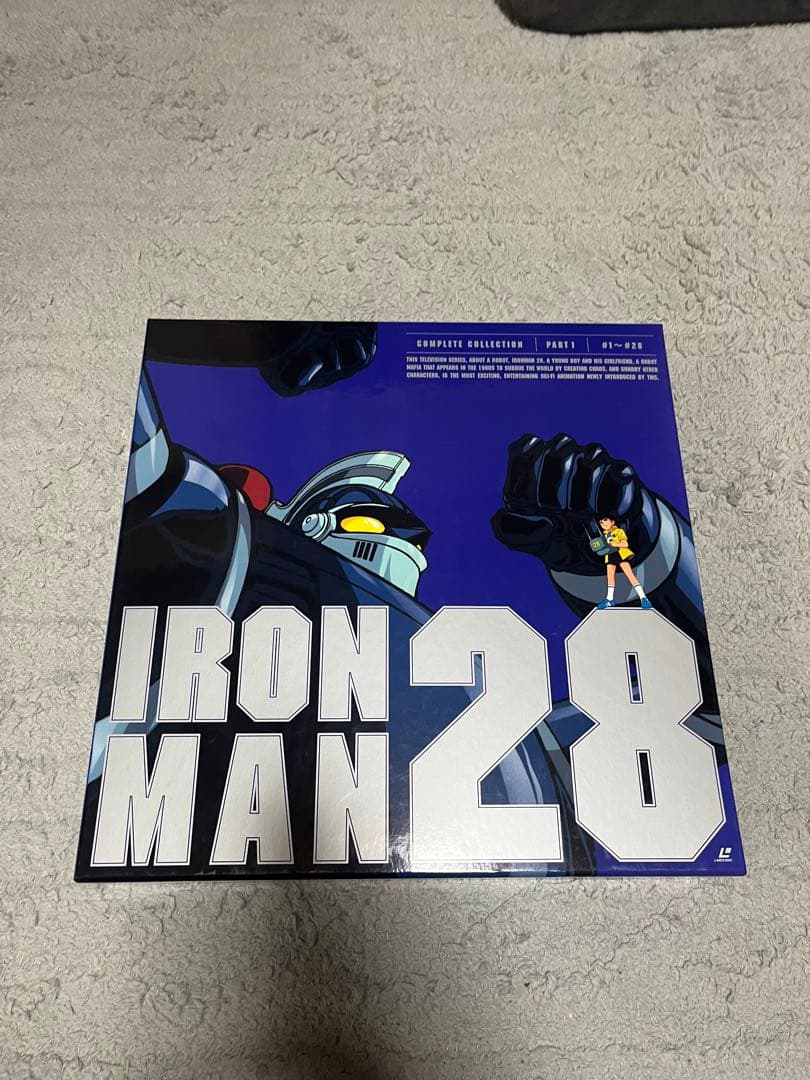 LD　不備有)太陽の使者 鉄人28号 コンプリートコレクション LD-BOX1