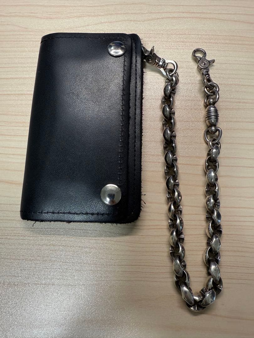 funny SE-1 ウォレットチェーン＋レザー財布セット