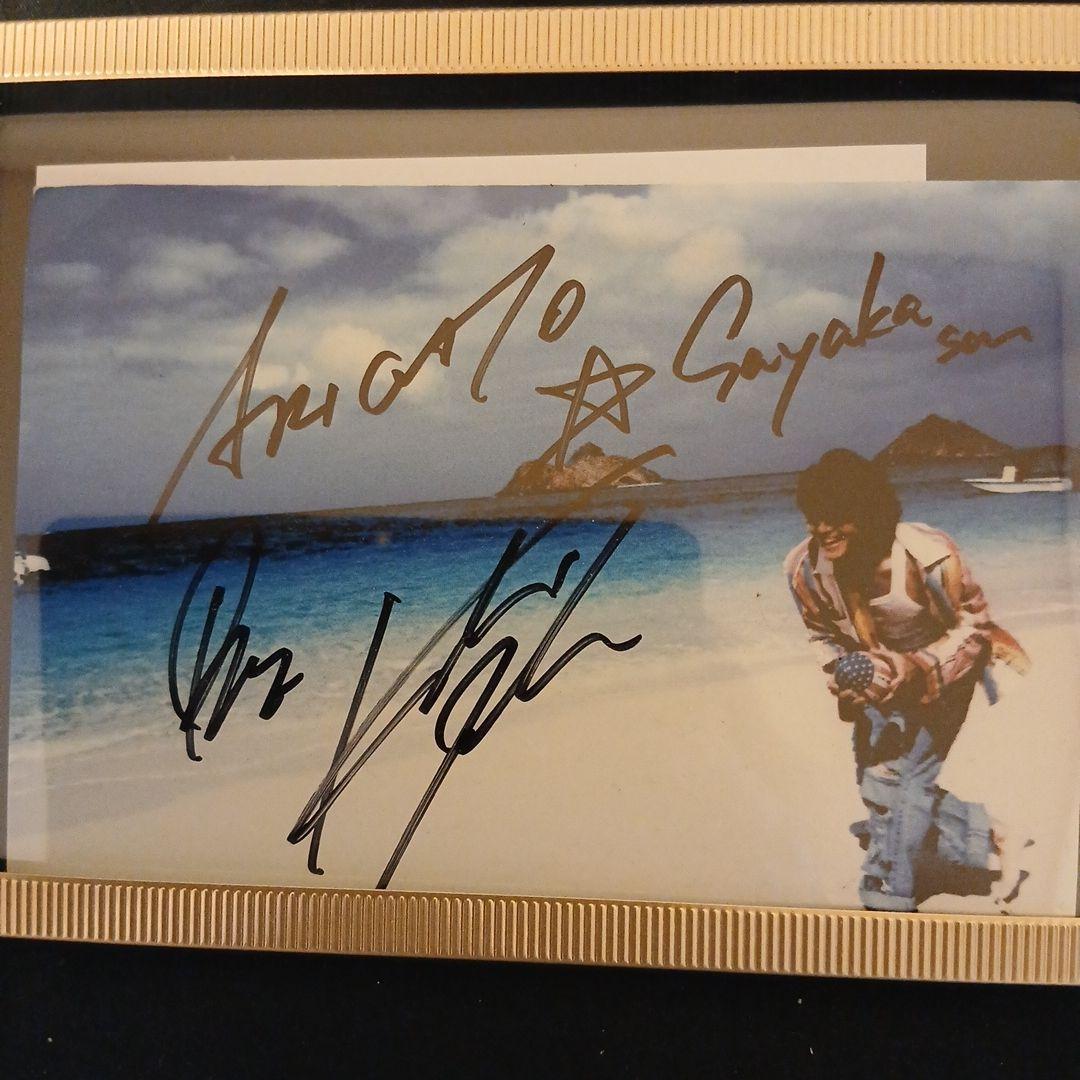 B'z　稲葉さん　直筆　サイン