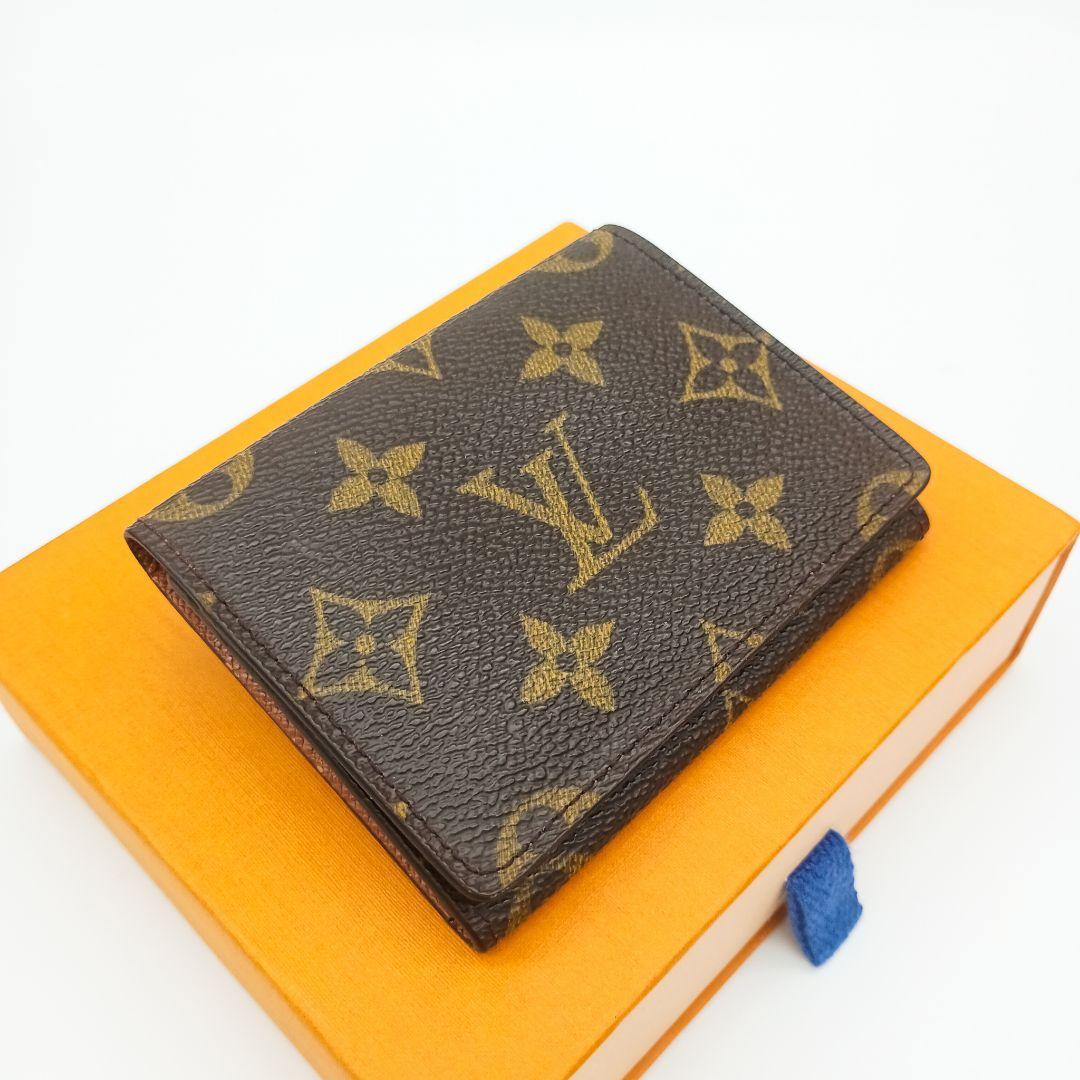 【美品A】ルイヴィトン　カルトドゥヴィジット　モノグラム　名刺入れ