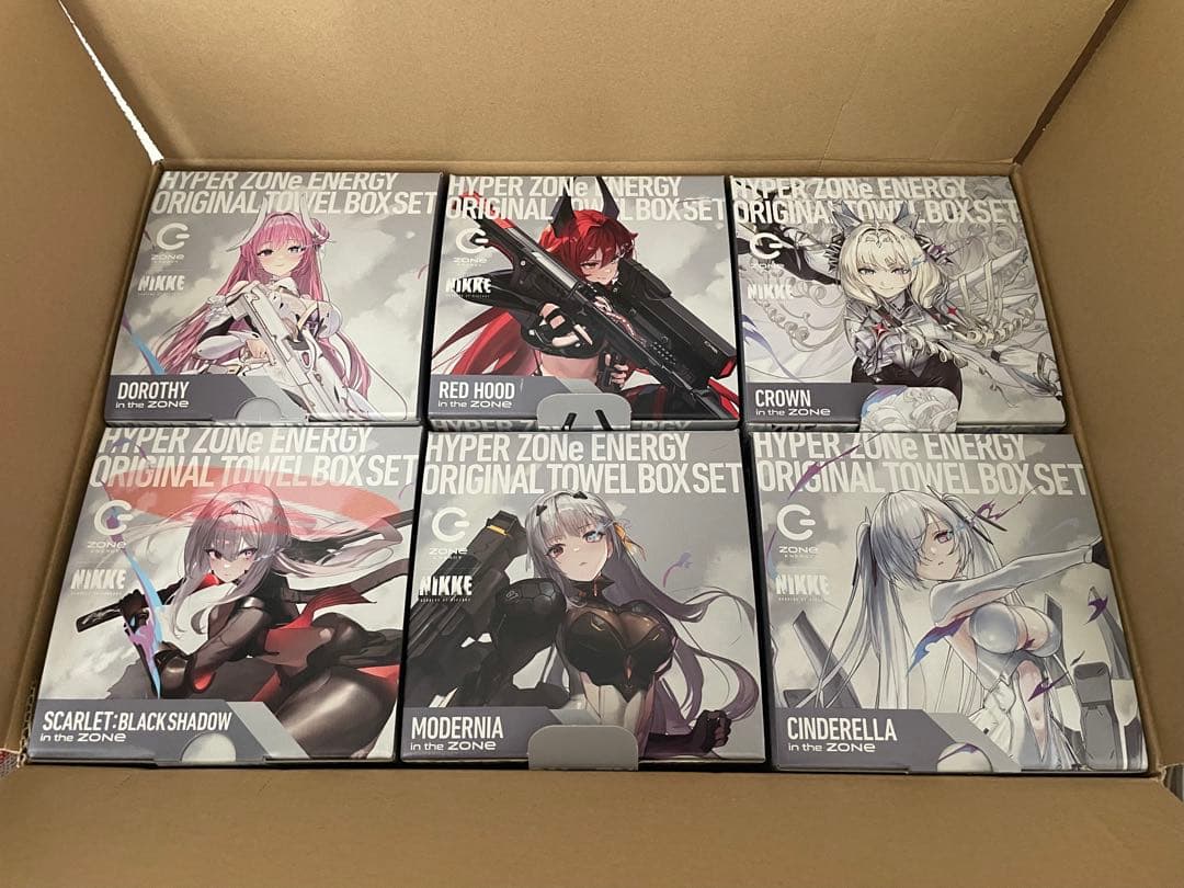 ZONe 勝利の女神:NIKKE メガニケ コラボタオル 1弾 全6種