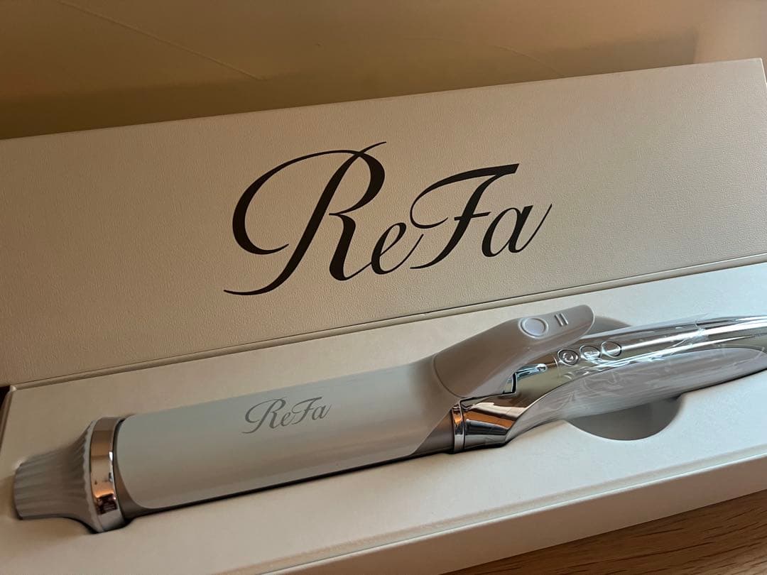 新品 リファ　カールアイロン　プロ　38mm ホワイト