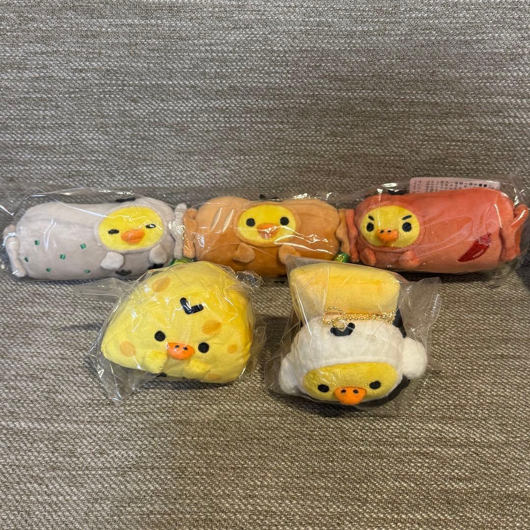 キイロイトリスーパー　ぬいぐるみ　3点セット