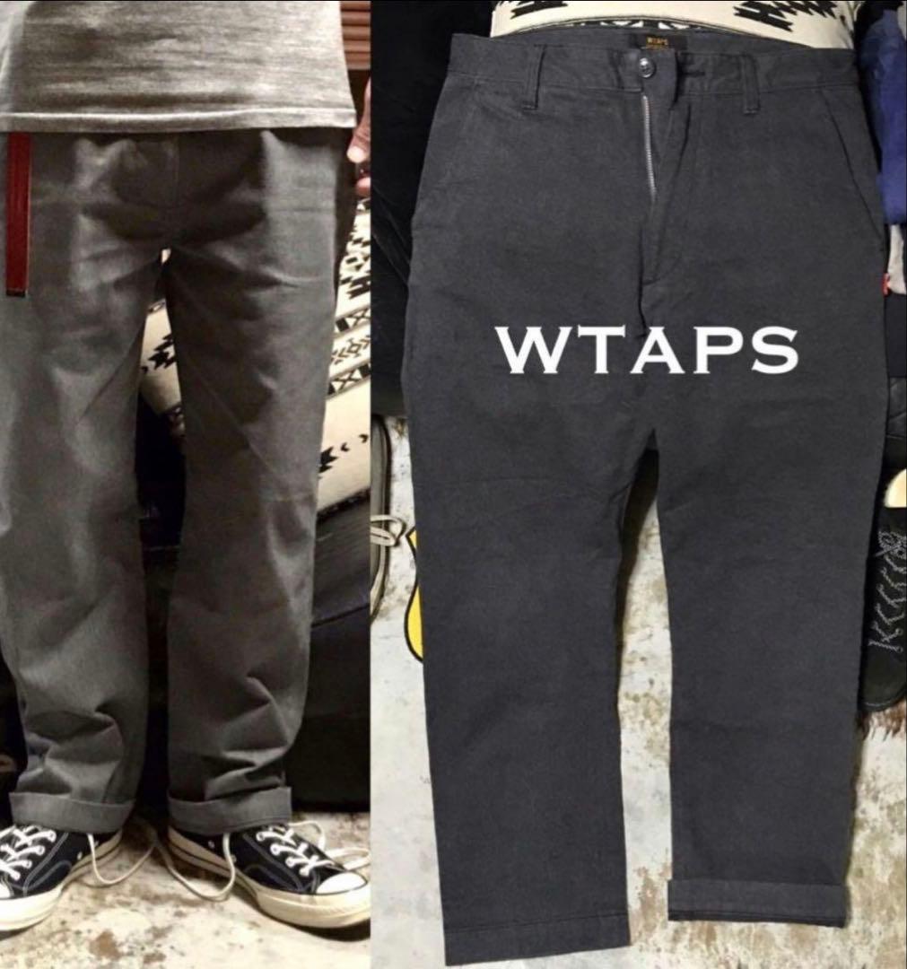 WTAPS ワークワイドチノパンツ ダークグレー