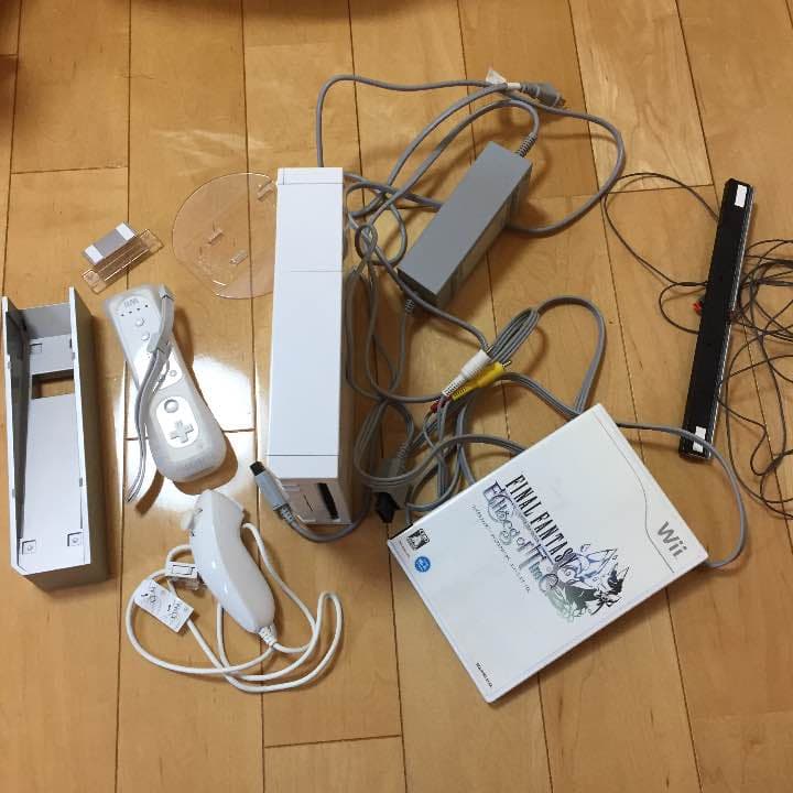 Wii 本体 セット ファイナルファンタジー付き