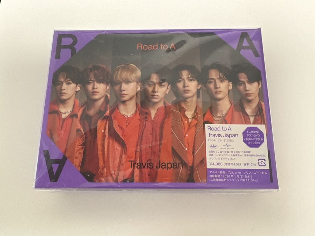 na様用　Travis Japan アルバム FC限定盤 DVDセット