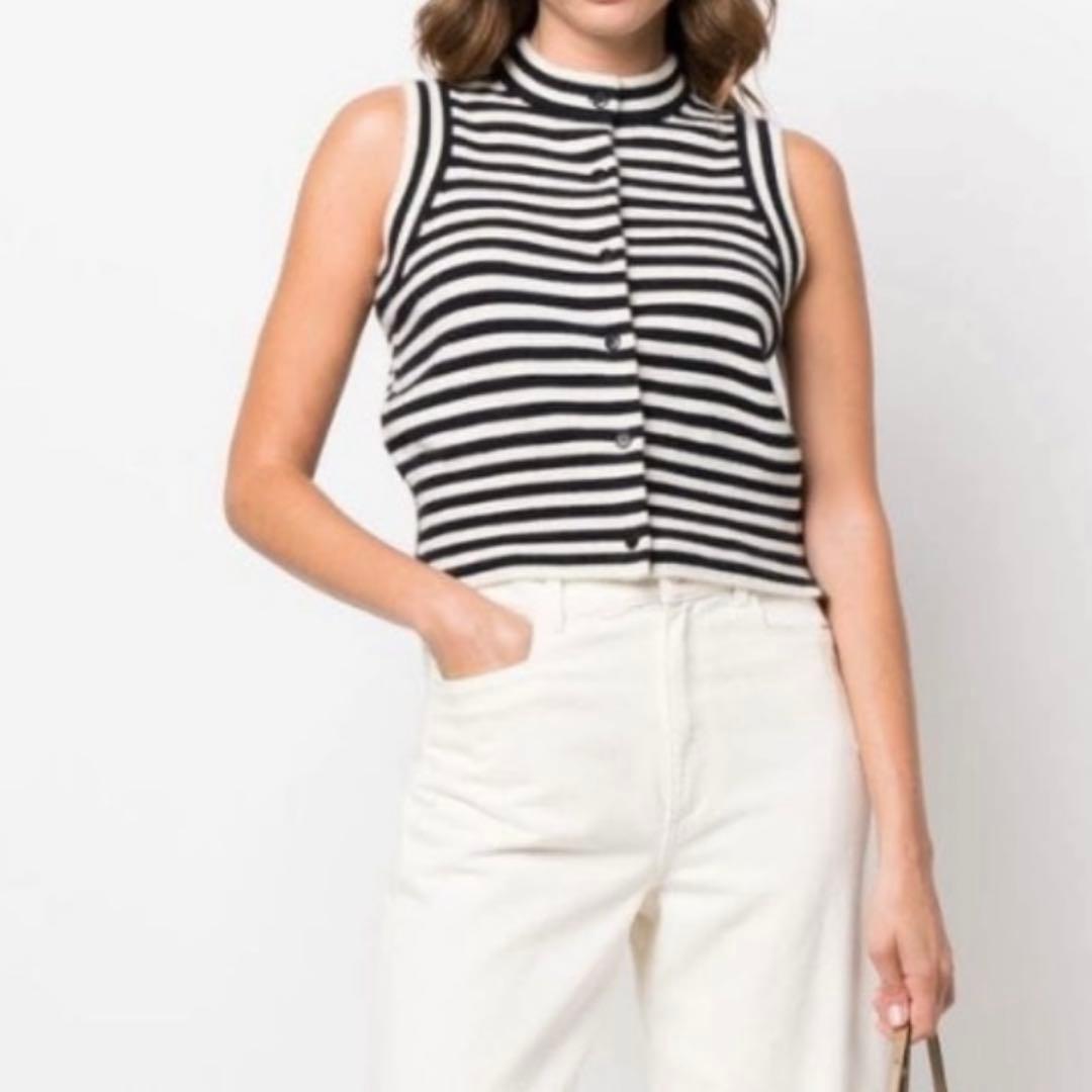 extreme cashmere エクストリームカシミア べスト ボーダー