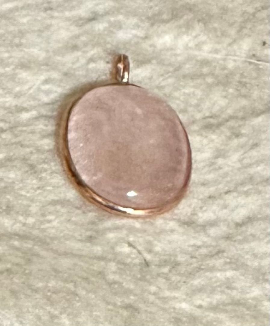 dezso チャーム　ローズクオーツ