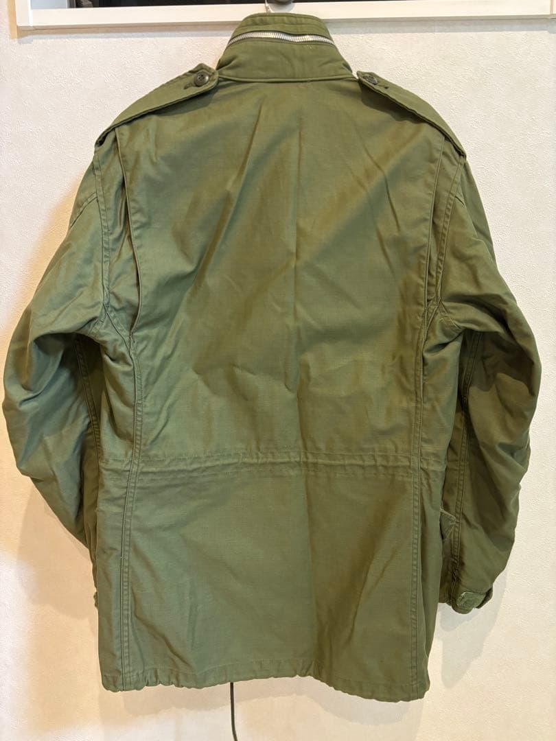 M-65★フィールドジャケット★2nd★アルミジップ★グレーライナー★R-S