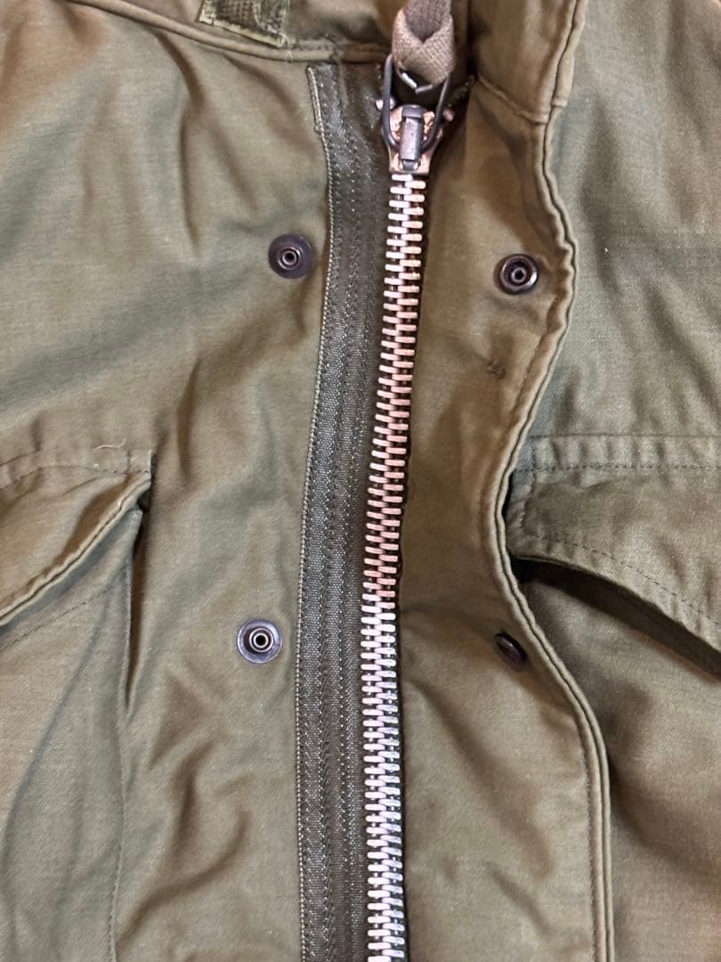 M-65★フィールドジャケット★2nd★アルミジップ★グレーライナー★R-S