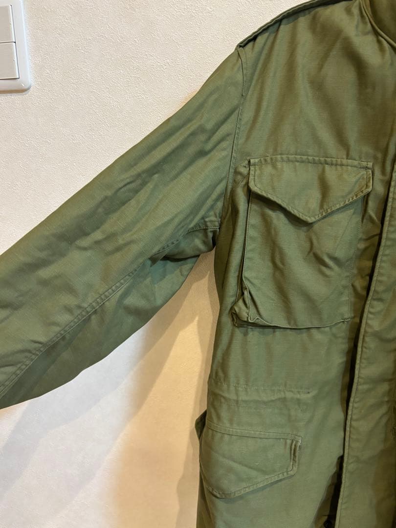 M-65★フィールドジャケット★2nd★アルミジップ★グレーライナー★R-S