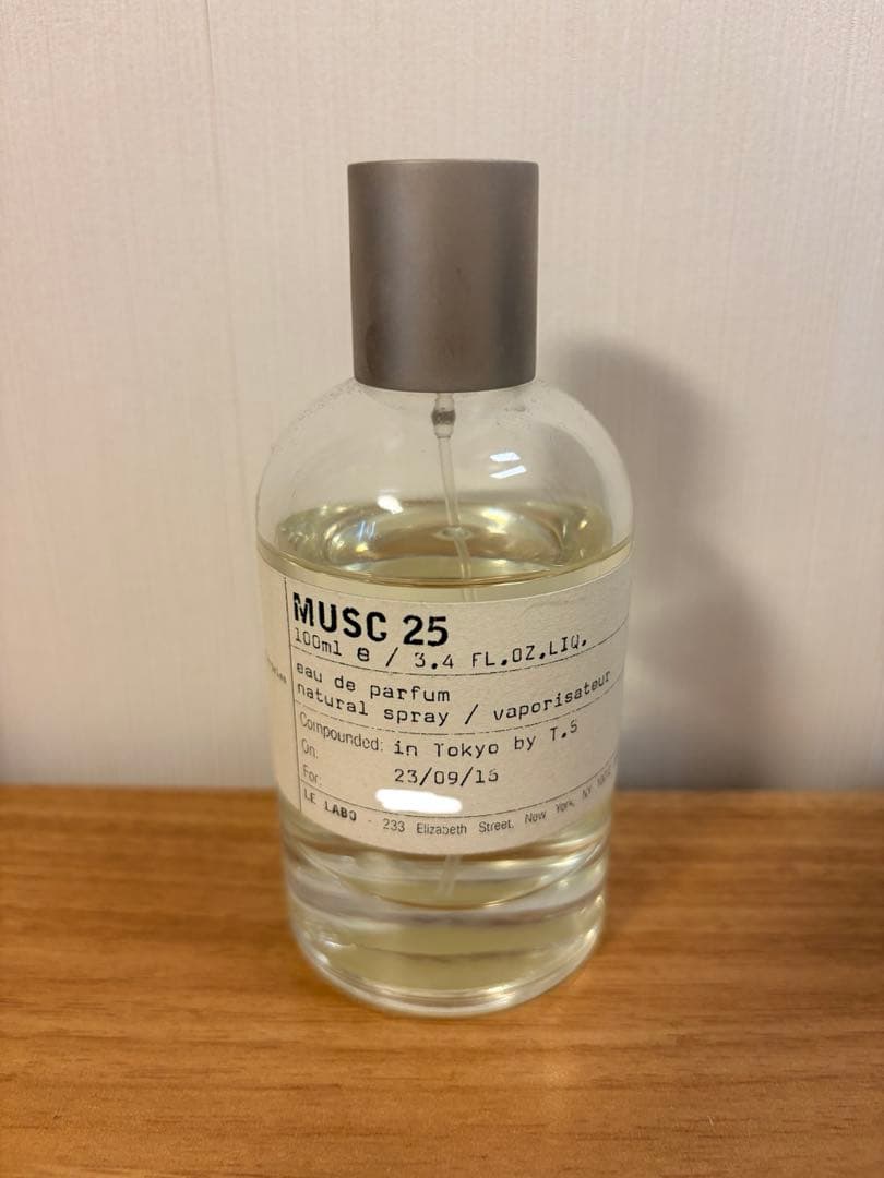 【国内直営店購入】LE LABO MUSC 25 100m
