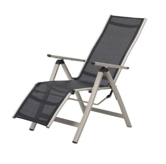 【美品】CASA リクライニングチェア フットレスト付き