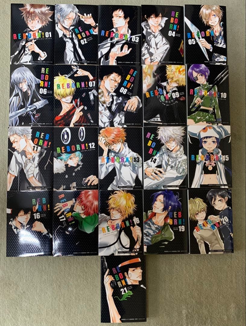 REBORN! 文庫本全21巻セット