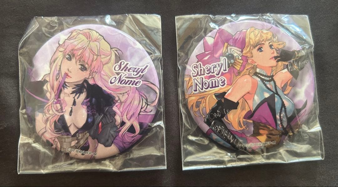 マクロスクロスオーバーライブ 2019 マクロスガチャ 缶バッジ シェリル 2個