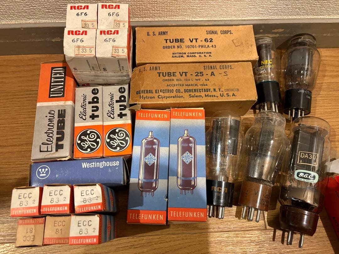 N*I様 真空管　まとめ