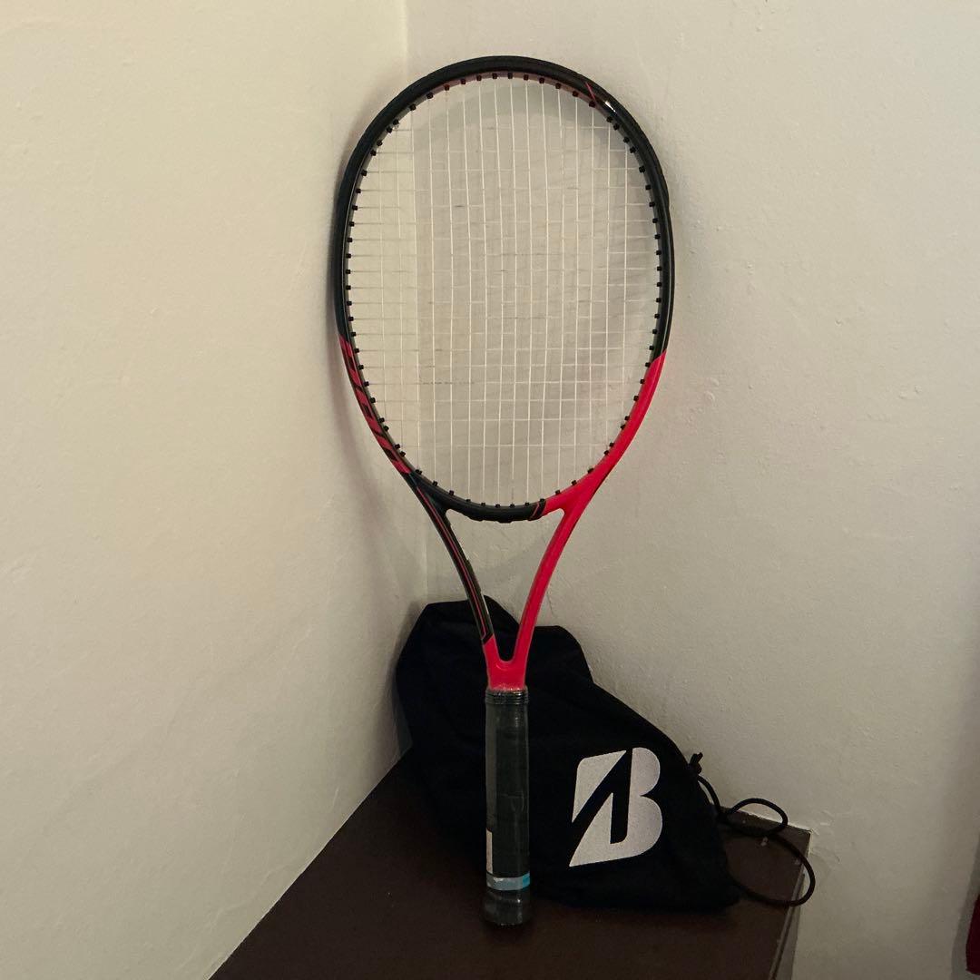 ブリヂストン 硬式テニスラケット XーBRADE BX290 G3 ケース付き