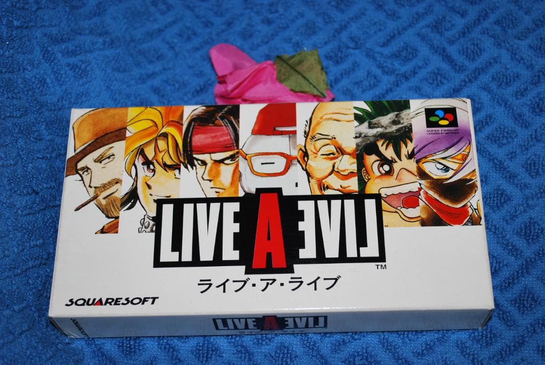 SFCソフト「ライブ・ア・ライブ」中古動作品の出品です。