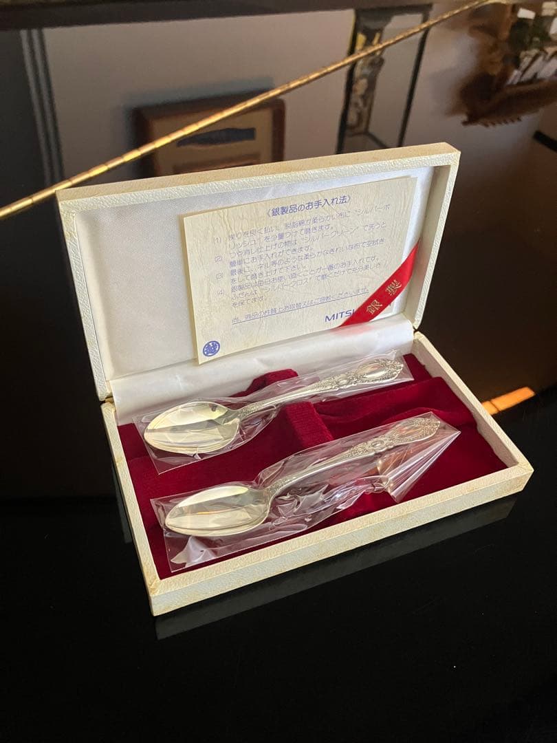 三越 純銀 SILVER950 ティースプーン シルバー