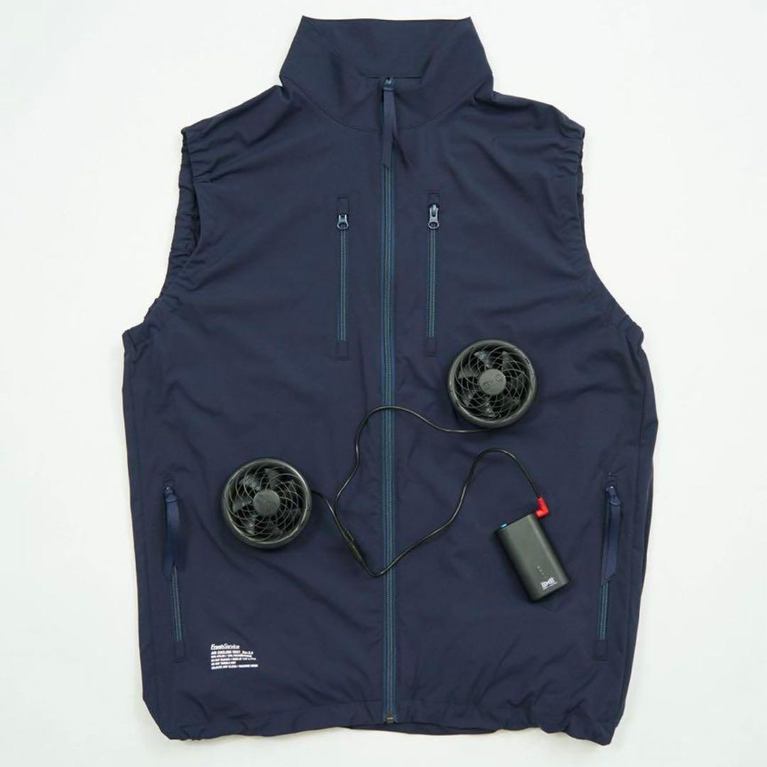 FreshService ファン付き空調服 ネイビー 即購入⭕️新品未使用