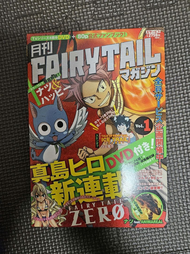 FAIRY TAILマガジン 1-13巻セット ＋ DVD付きマガジン